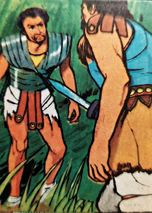 Caio Mario nella Palude, minacciato di morte da un sicario (88 a.C.)
