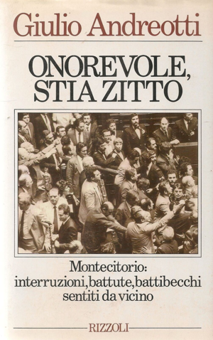 Un celebre best seller di Giulio Andreotti, raccoglieva un florilegio degli scontri verbali più vivaci e divertenti avvenuti a Montecitorio all'epoca della Prima Repubblica. I battibecchi in Senato, non mancavano neanche nell'Antica Roma. 