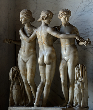 re Grazie, scultura del II secolo d.C., Musei Vaticani
