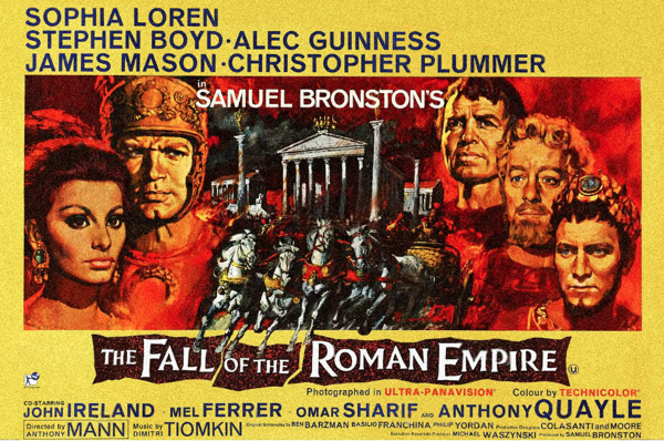 Poster del film La Caduta dell'Impero Romano (1964)
