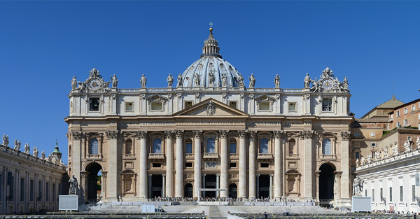 La Basilica di San Pietro nello Stato della Città del Vaticano