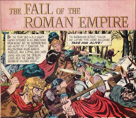 La caduta dell'impero romano, graphic novel tratta dal film omonimo del 1964