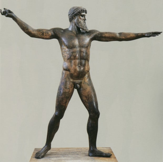 Bronzo di Artemide, 460 a.C. circa, Museo Archeologico Nazionale, Atene, Grecia.