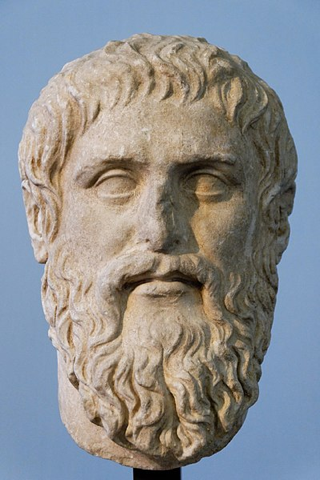 Platone, copia del ritratto realizzato da Silanion verso il 370 a.C. per l'Academia di Atene