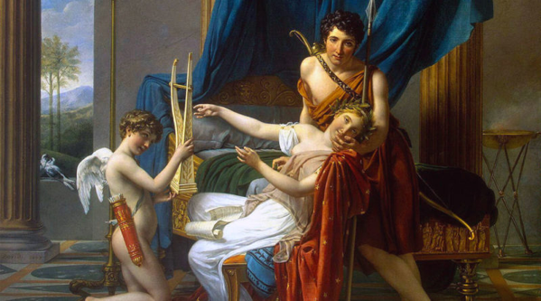 Saffo e Faone, Jacques-Louis David