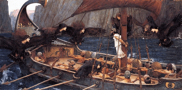 Ulisse e le sirene, John William Waterhouse, 1891