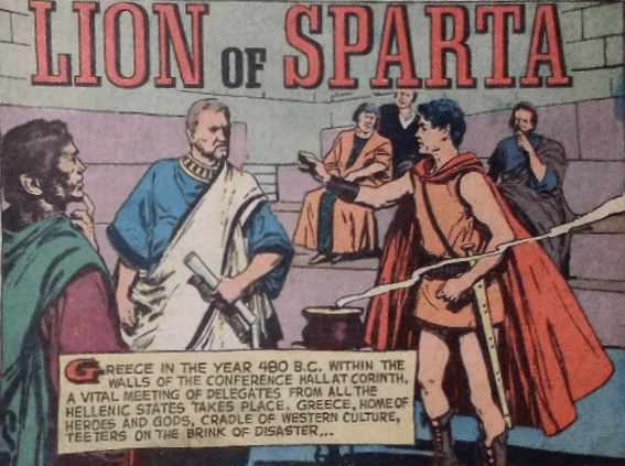 Lion of Sparta, Classics Illustrated, 1963