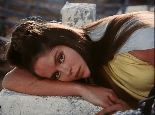 Barbara Bach è Nausicaa, Nello sceneggiato Rai Odissea del 1968