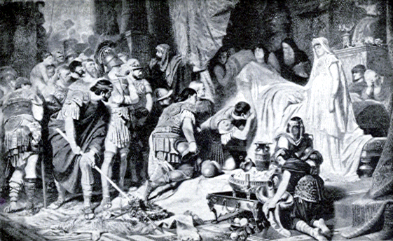 La morte di Alessandro, The story of Greeks, H.A.Guerber, 1896