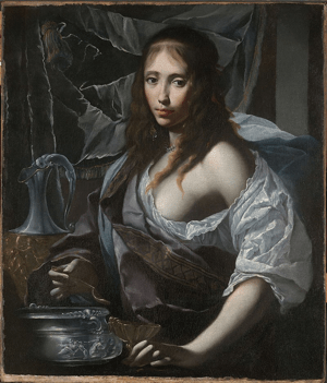 Artemisia si prepara a bere le ceneri del marito Mausolo, Francesco Furini, 1630