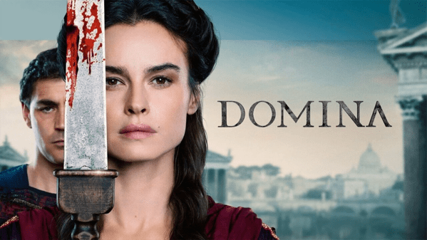 Locandina della Serie Tv Domina, con Kasia Smutniak nel ruolo di Livia Drusilla